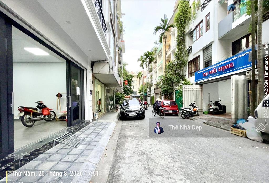 Hạ 5 tỷ, 42 tỷ toà văn phòng trung kính to 75m/85m2 ô tô tránh vỉa hè kd vp, 7t, mt 6m thang máy