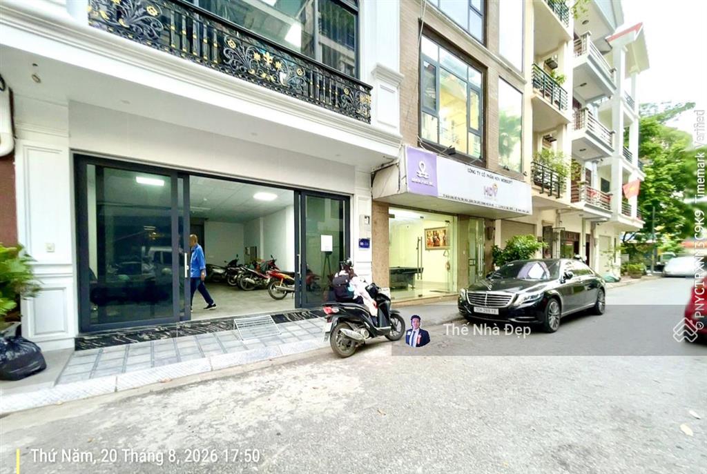 Hạ 5 tỷ, 42 tỷ toà văn phòng trung kính to 75m/85m2 ô tô tránh vỉa hè kd vp, 7t, mt 6m thang máy