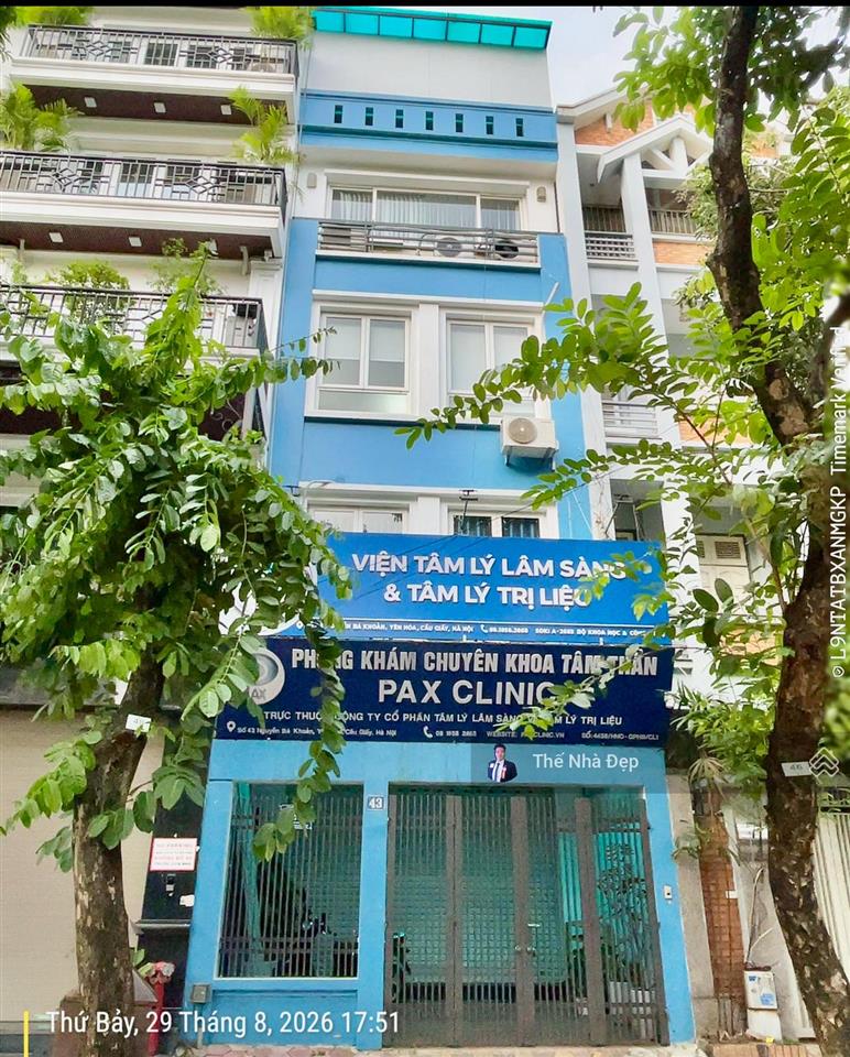 (hạ 5tỷ) 39.9tỷ mặt phố nguyễn bá khoản áp góc 3ôtô tránh kd vp cty/spa/pk mt 6m gần cv, bãi gửi xe