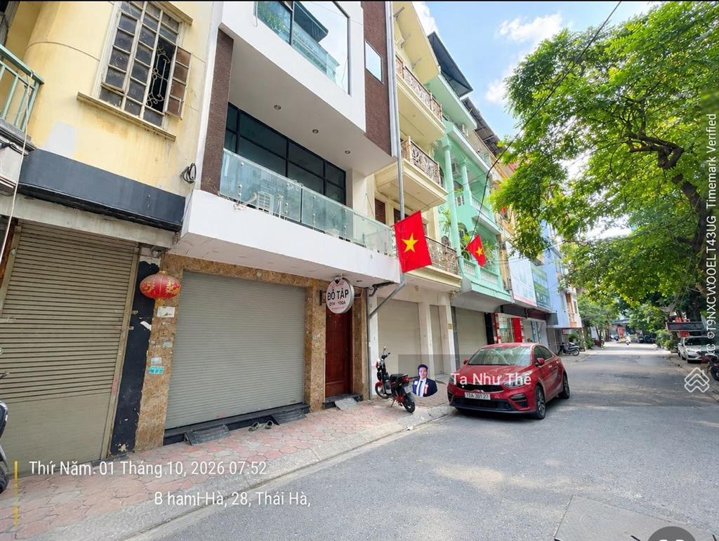(hạ 3tỷ) 23.5tỷ thái hà 41m2/50m2 ôtô tránh vài nhà ra phố kinh doanh cty/vp/spa mt 5m 7t thang máy