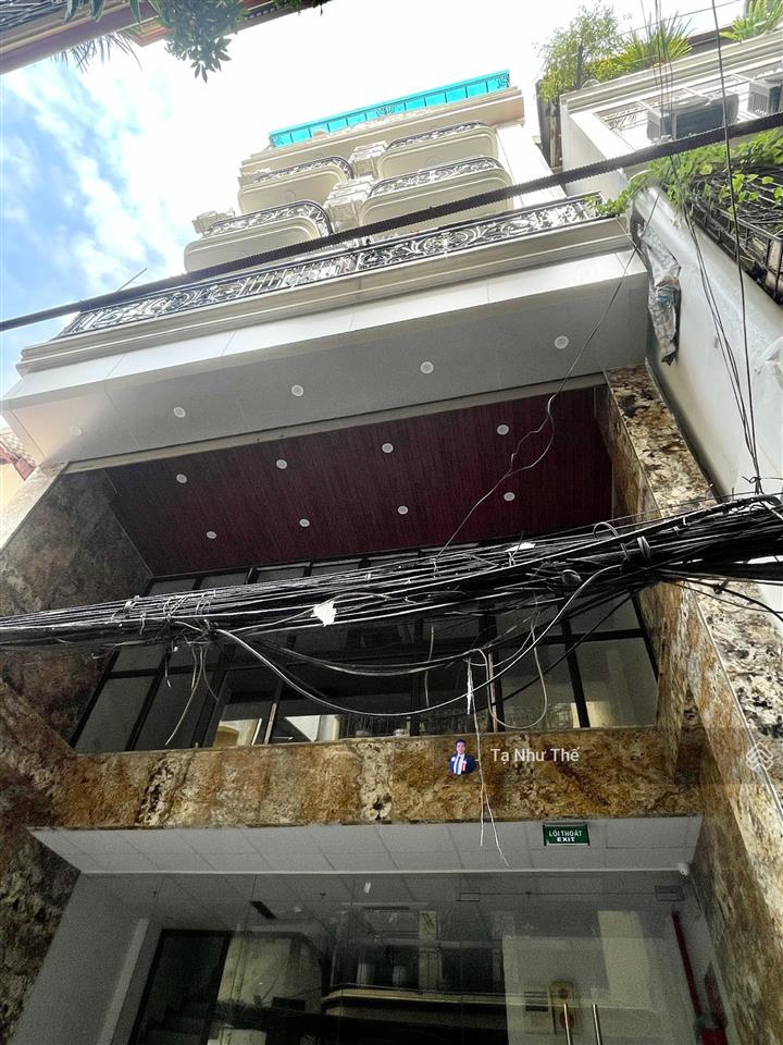 42tỷ bán ccmn phố xã đàn 2 oto tránh 79m2 xây 10t thang máy mt 6.5m 22 ch dòng tiền 2tỷ/năm pccc