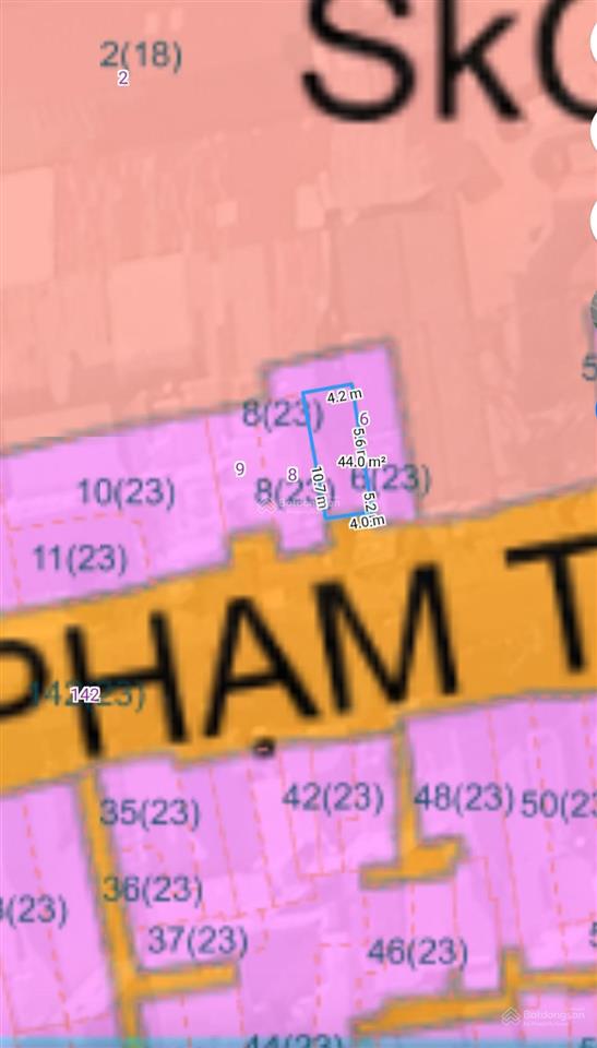 Bán gấp lô nền đất tại đường phạm thế hiển, quận 8 hcm giá cực tốt