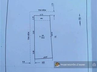 Bán nhà c4 nghĩa hưng p.6 tân bình giáp quận 10 lô góc 40m² 4,5t tl