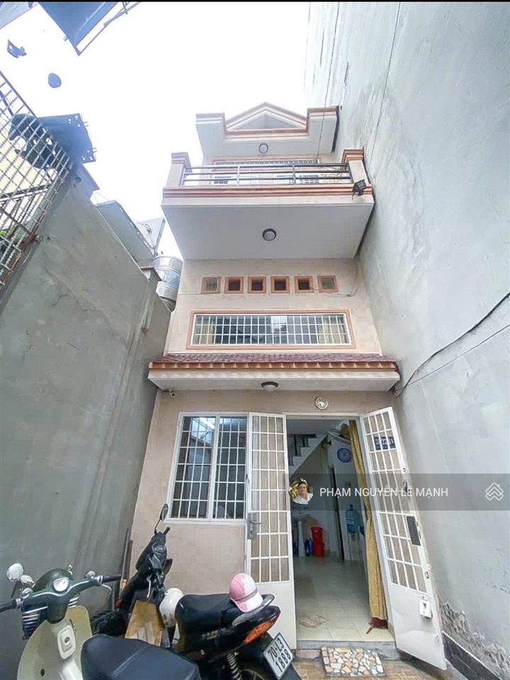 Bán nhà nguyễn văn trỗi cầu kiệu phú nhuận 24m2(3.3x8)nở hậu 5.7 4,69t