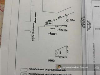Bán nhà trần văn quang p10 tân bình hxh đậu cửa 38m2 nở hậu 5.8  5,9t