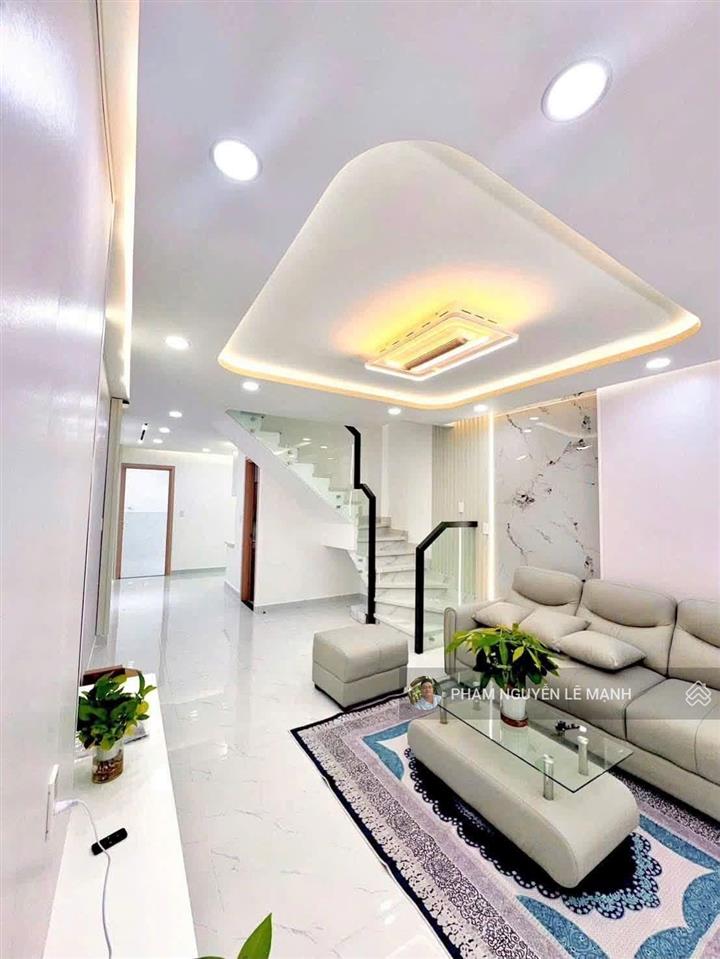 Bán nhà huỳnh thiện lộc  hòa thạnh  tân phú  hẻm thông gần hxh  2 tầng  62,4m²  6,3t tl