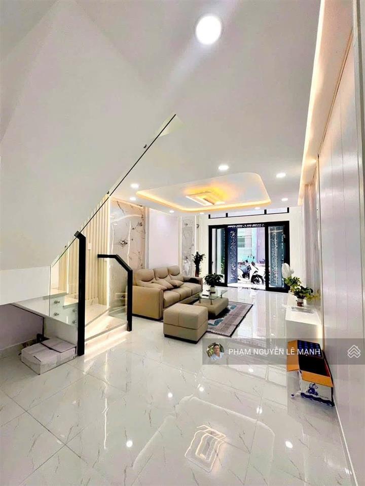Bán nhà huỳnh thiện lộc  hòa thạnh  tân phú  hẻm thông gần hxh  2 tầng  62,4m²  6,3t tl