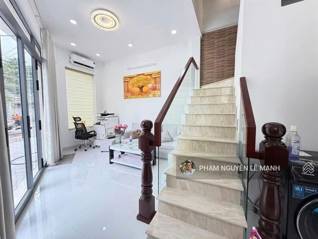 Bán nhà gò cẩm đệm  bảy hiền  tân bình  nở hậu 8m  nhà mới đẹp  2 tầng  79,8m  8,2t tl