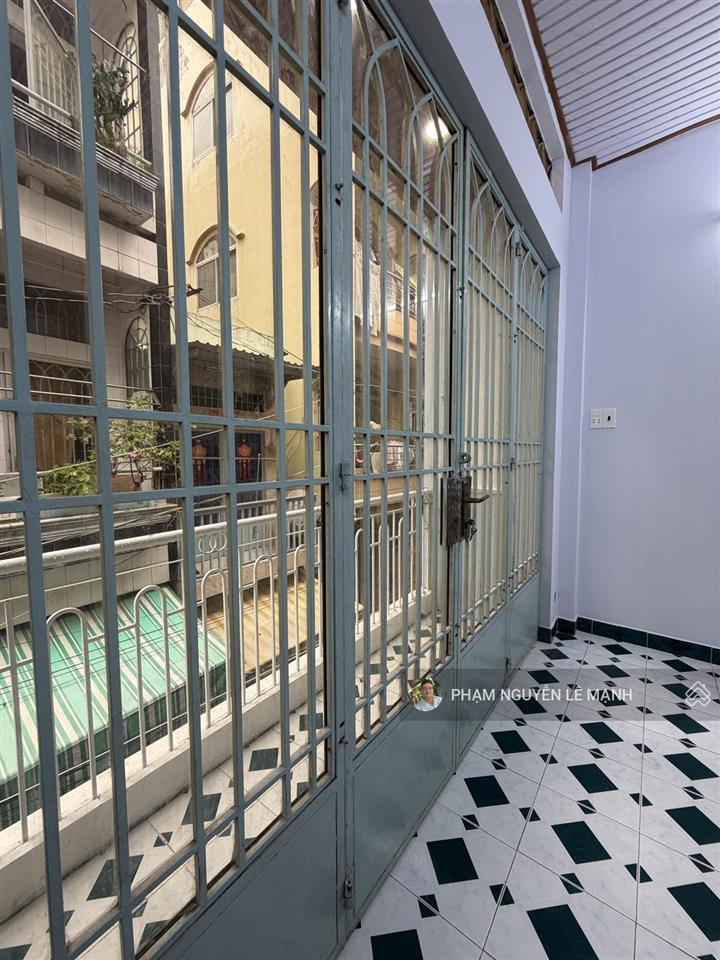 27m² (3,8x7m) 2 tầng sân thượng hẻm 5m thông 4,52 tỷ tl phó cơ điều minh phụng khu chợ thiếc