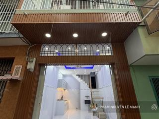 27m² (3,8x7m) 2 tầng sân thượng hẻm 5m thông 4,52 tỷ tl phó cơ điều minh phụng khu chợ thiếc
