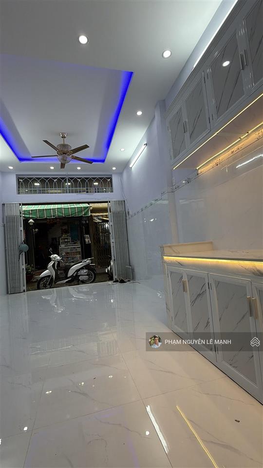 27m² (3,8x7m) 2 tầng sân thượng hẻm 5m thông 4,52 tỷ tl phó cơ điều minh phụng khu chợ thiếc