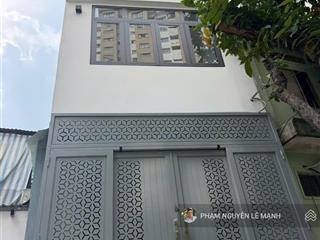 Hxh 6m 24m2 (3,3x7m) 4 tầng 2pn 3wc full nt 5,25t tl lạc long quân p.9 tân bình