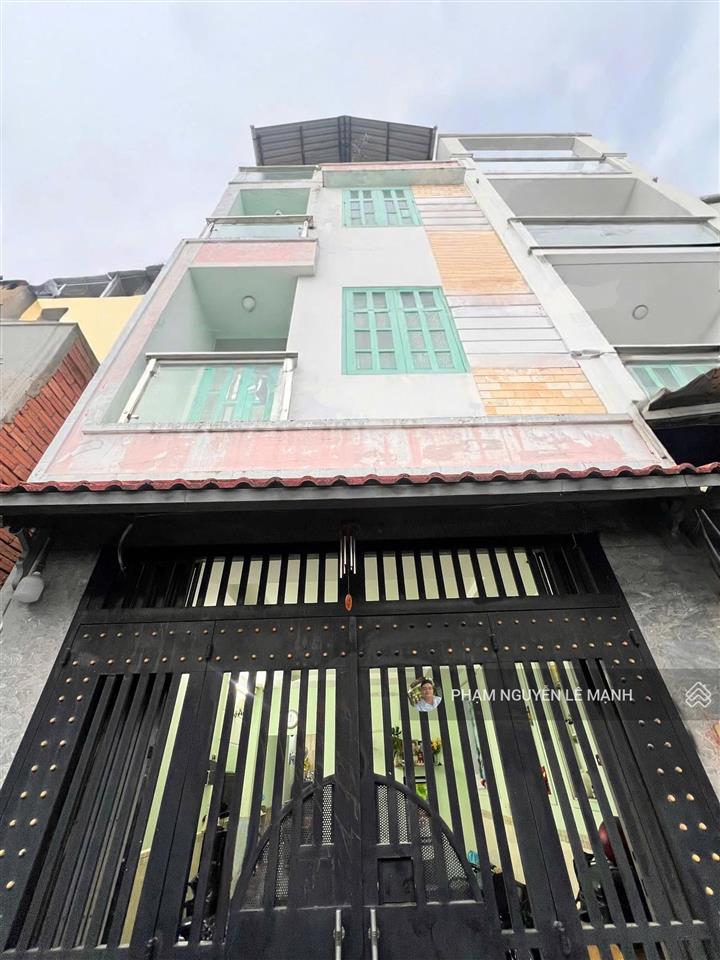 Bán nhà hòa bình khu đầm sen phường hòa bình (q11 cũ) 56m (4x14m) 4 tầng 5pn hoàn công đủ 6,65t