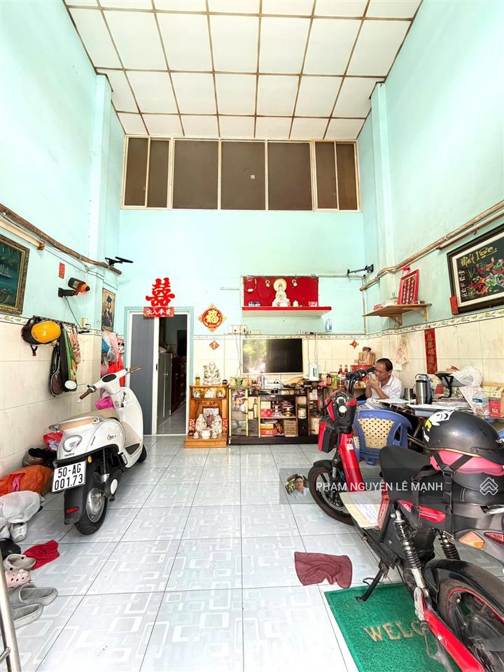 55m² (4,2x13m) nở hậu 4,46m hẻm xe hơi 1 trục 2 tầng 3pn full nội thất 4,85 tỷ tl