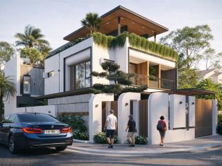 Hạ 7 tỷ bán gấp khuôn đất góc 2 mặt tiền bát nàn 15x17m xd mới hầm 4 tầng vị trí đẹp chỉ 49 tỷ tl