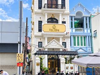 Bán tòa nhà góc 2 mặt tiền trần đình xu  5.5x22.6m  128.5m2  5 tầng  hđt 85 triệu/tháng  43 tỷ