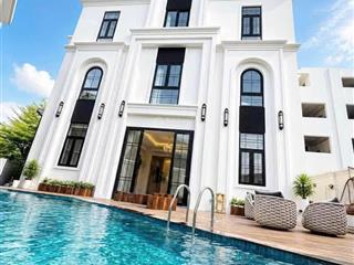 Biệt thự đảo kim cương q2 hồ bơi sân vườn 12x20m  238.1m2  hầm 4 tầng  nhà mới 100%  49 tỷ bán
