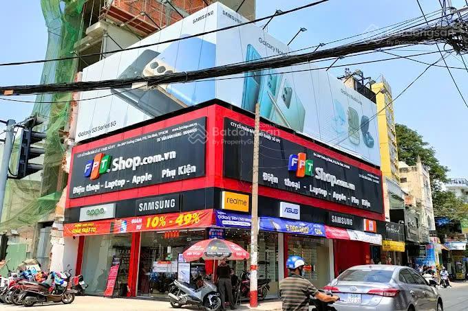 Bán nhà góc 2mt trường chinh  fpt thuê 130 triệu/tháng  9x13m  ctxd mới hầm 7 tầng  37 tỷ