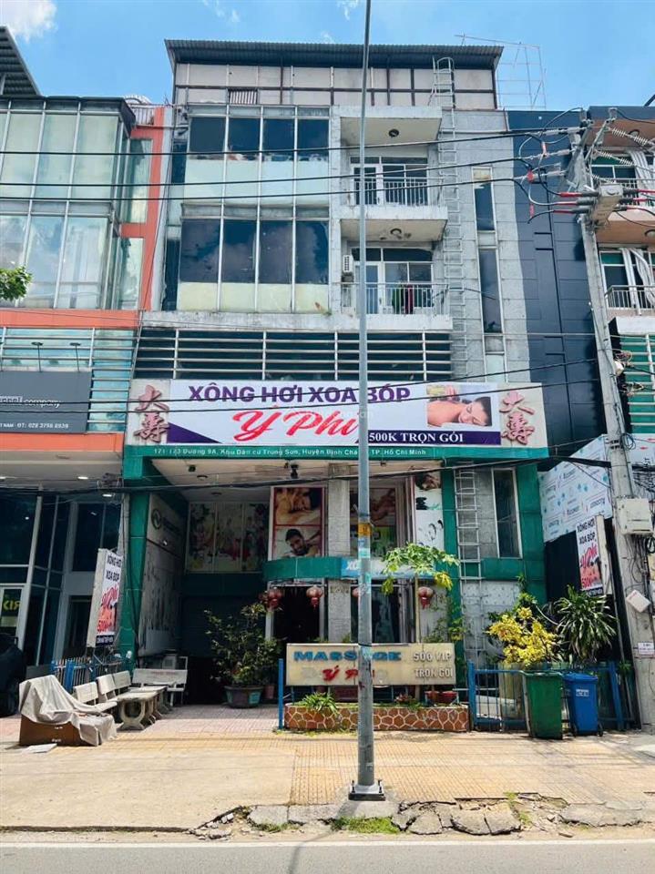 Hạ 12 tỷ  bán building mt đường số 9a khu trung sơn  10x20m  hầm 6 tầng  vị trí đẹp  58 tỷ