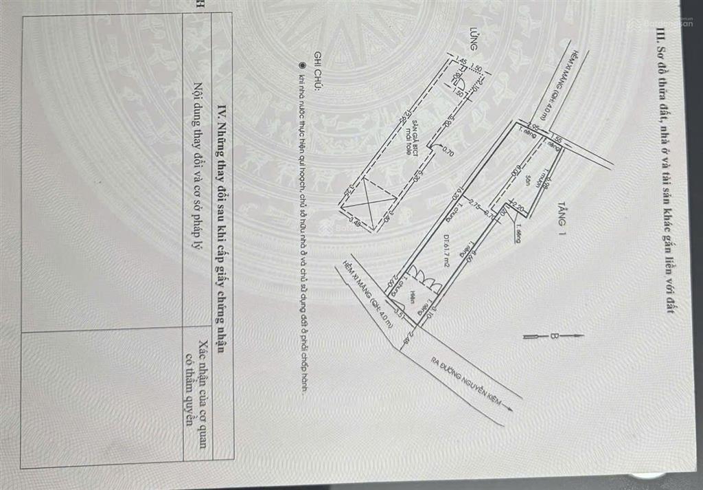 Bán nhà 694/ nguyễn kiệm, phường 4, quận phú nhuận 75,8m2 1 lầu