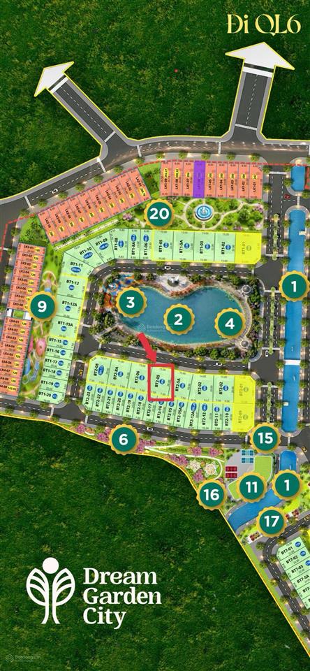 Bt 300m2 view hồ siêu đẹp, siêu hiếm, mặt tiền 15m. sẵn sổ, nằm trong lõi khu đô thị. cách kcn 1km