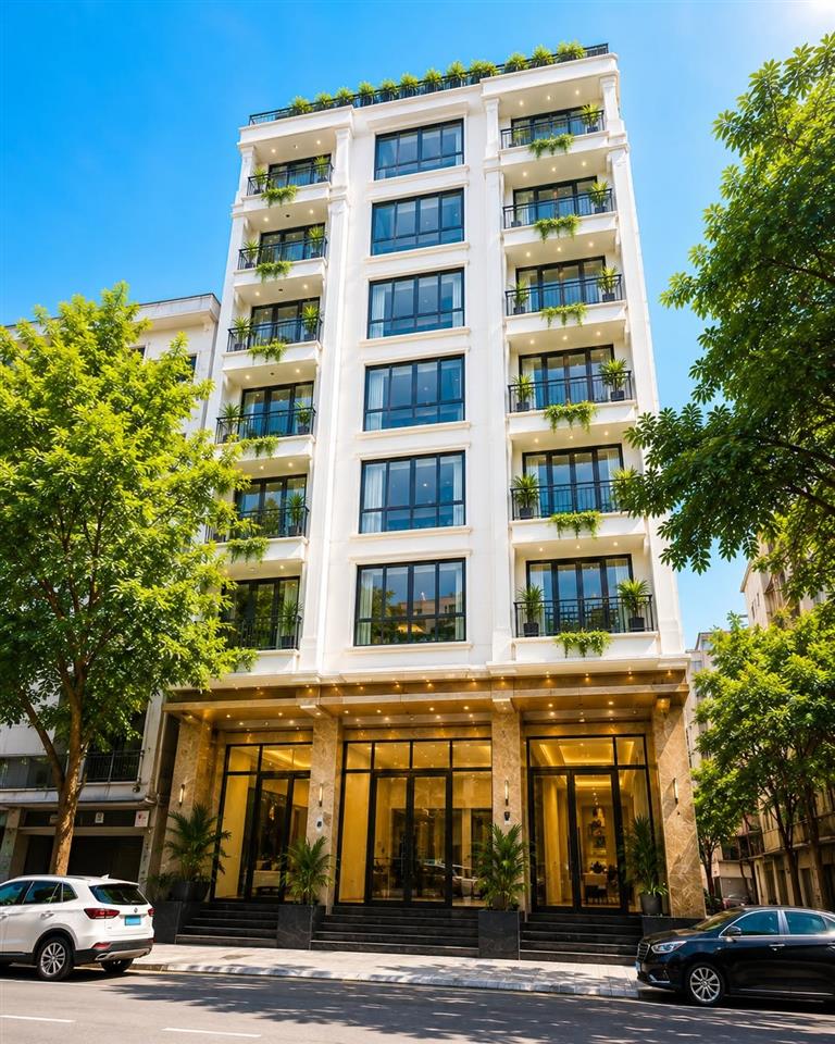 BÁN TÒA APARTMENT HOÀNG HOA THÁM - BA ĐÌNH - DÒNG TIỀN 400 TRIỆU/THÁNG - 300M2 - 8 TẦNG -