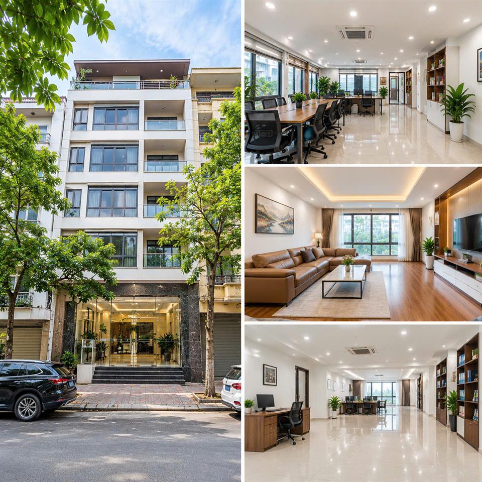 BÁN PHÂN LÔ GIANG VĂN MINH – BA ĐÌNH – 120M² – MT 11M – 5 TẦNG – VỈA HÈ – Ô TÔ TRÁNH –