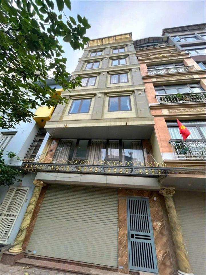 CHO THUÊ NHÀ NGÕ 1XX TRƯỜNG CHINH – ĐỐNG ĐA  45M² × 7 TẦNG  MT 6M  THANG MÁY  28