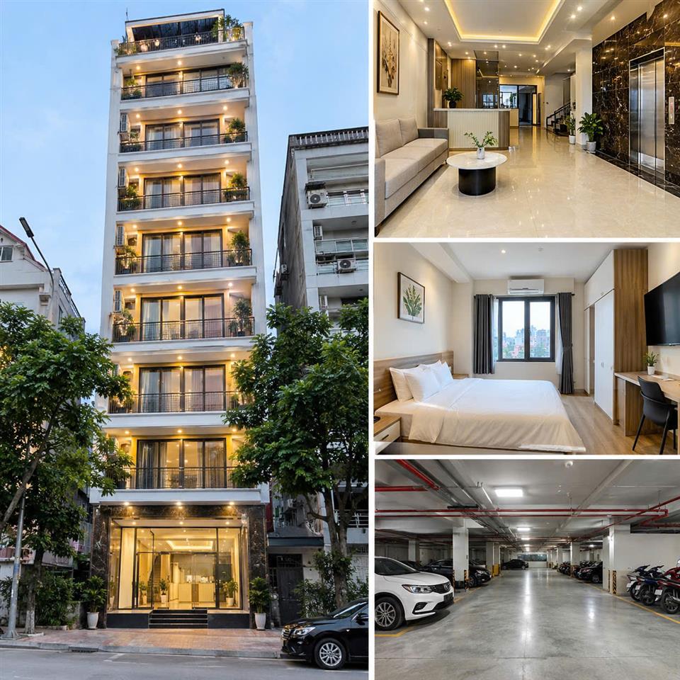 BÁN TÒA NHÀ LÊ TRỌNG TẤN – THANH XUÂN – 110M² – MT 5,5M – 7 TẦNG TM – 21 PHÒNG KHÉP KÍN –
