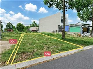 Đất trung tâm bàu bàng 150m2 đường n9, lai uyên giá 1 tỷ gần kcn thích hợp đầu tư sinh lời sổ sẵn