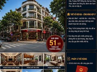 BÁN NHÀ PHÂN LÔ VIP TRẦN QUANG DIỆU - ĐỐNG ĐA - Ô TÔ TRÁNH - VỈA HÈ - KINH DOANH - 99M² -