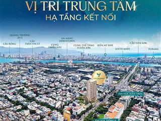 Bàn giao căn hộ vista 112m2, 3pn, khu dân cư cao cấp, gần đà nẵng downtown, view pháo hoa