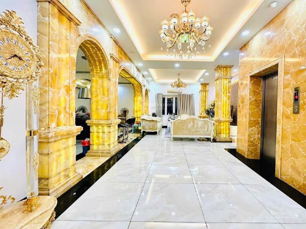 Biệt thự mặt tiền đường vip cửu long, tân bình. 4 tầng thang máy, 335m2 ngộp bán gấp 60 tỷ