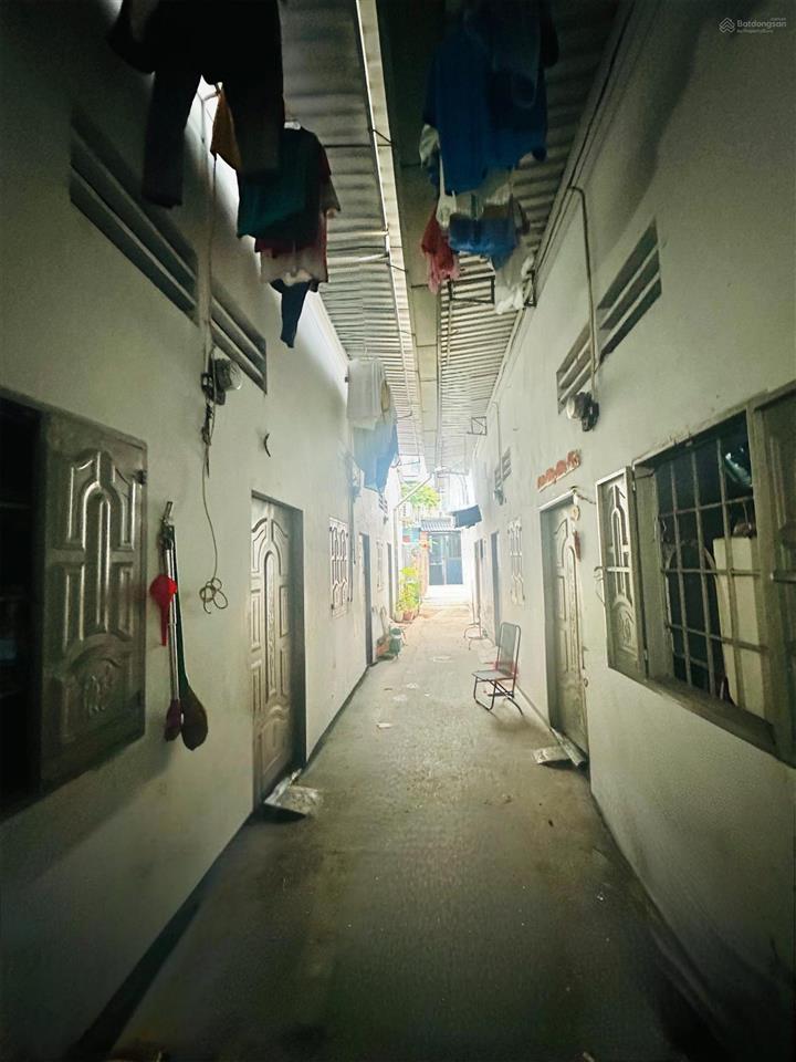 Đất 258m2 full thổ ngang 11m, 12 phòng trọ thu 180 triệu/năm đông hòa dĩ an 7.5 tỷ