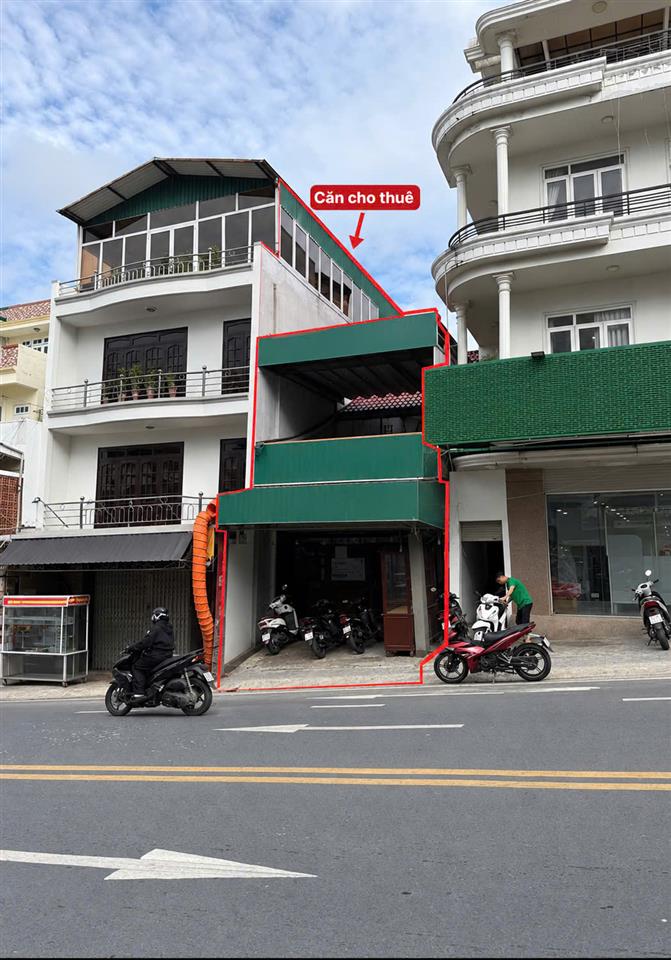Cho thuê mặt bằng kinh doanh 2 tầng phù hợp nhiều mô hình kinh doanh giá 18 triệu đường