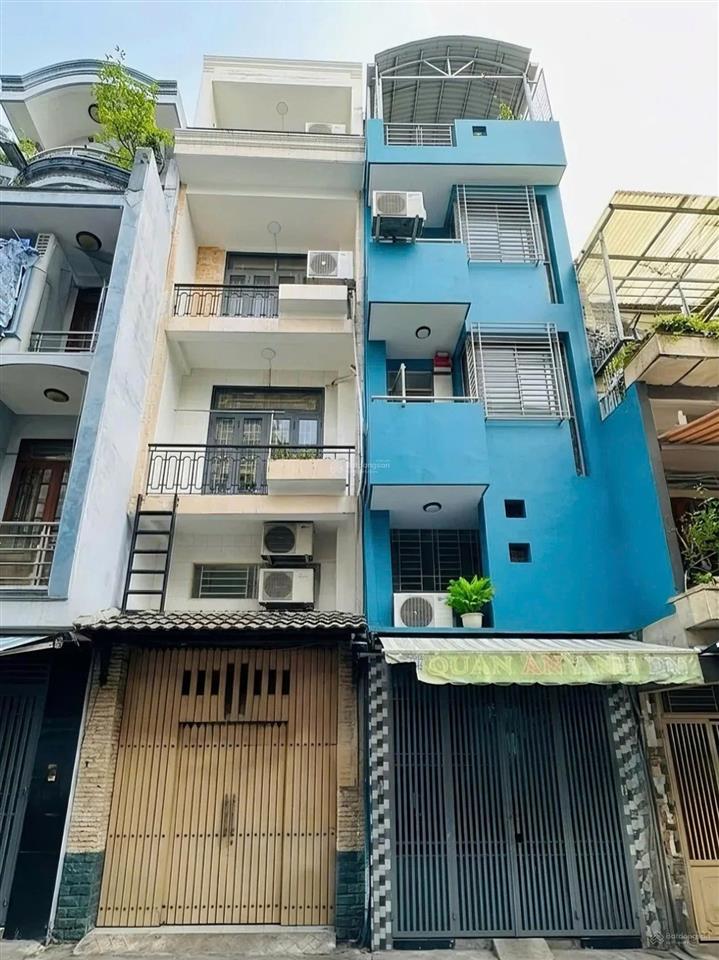 Nhà mặt tiền bàn cờ quận 3  4 tầng  vài bước ra chợ bàn cờ  giá 13.5 tỷ
