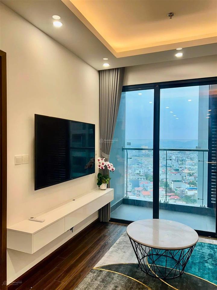 Cho thuê căn hộ  2 ngủ tại hoàng huy commerce  tòa tulip  (tầng trung)