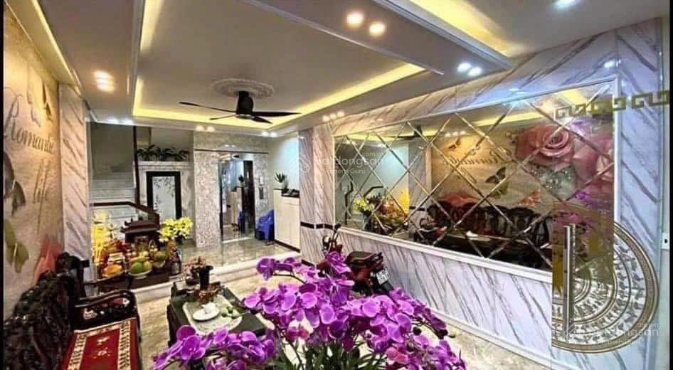 Cho thuê biệt thự 7 tầng  45m2  5 ngủ  lê hồng phong  full đồ  25 triệu