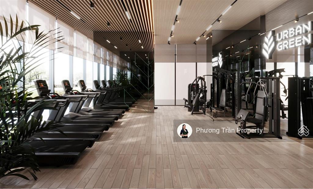 Urban green cho thuê 2pn 2wc, full nội thất chỉn chu, vào ở ngay