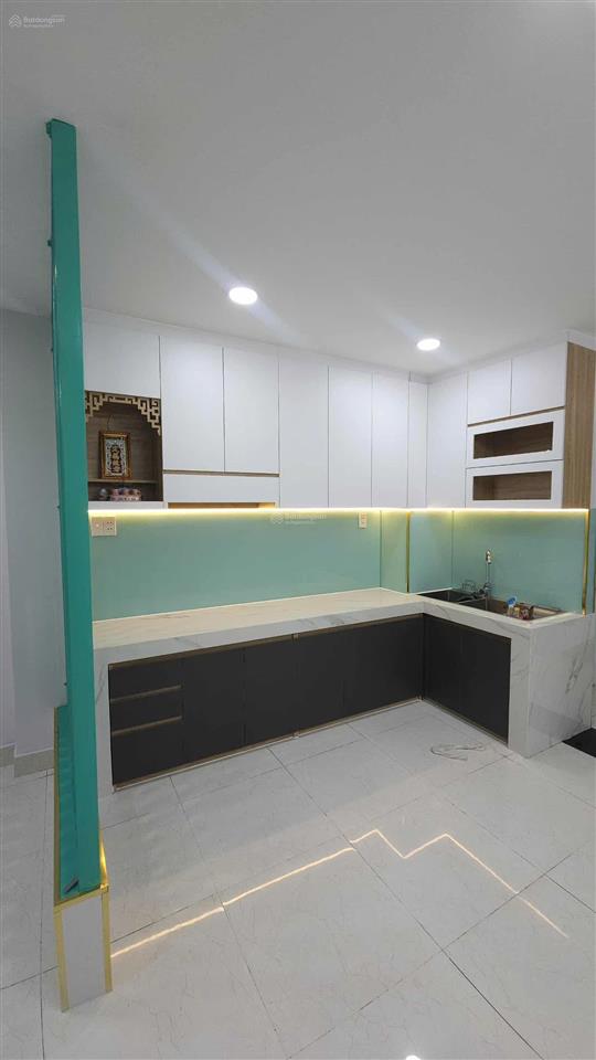 Căn nhà 4 tầng hẻm 5m thông trương phước phan p. bình trị đông, q. bình tân diện tích 4x10m