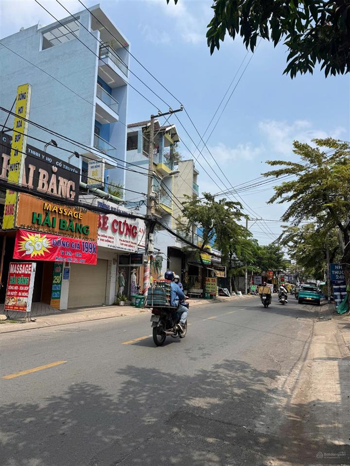 Giảm ngay 2 tỷ  nhà 4 tấm mặt tiền kinh doanh chợ gò xoài  đường 12m có lề  chỉ 9.3 tỷ chốt