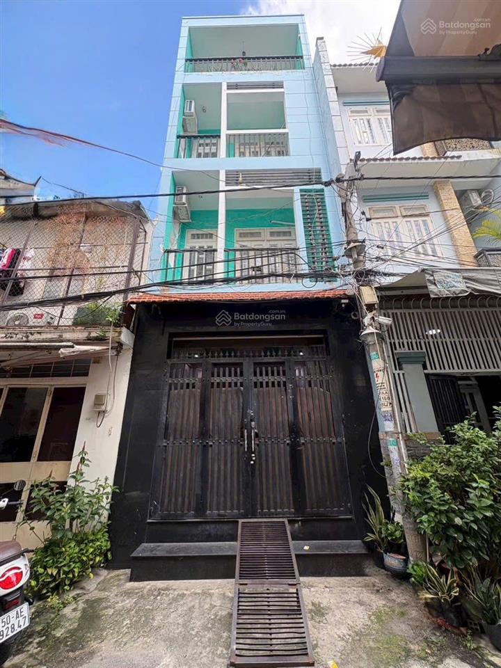 Nhà 1/ hẻm xe hơi tân hương  hẻm 5m thông vườn lài  4 tầng kiên cố  chỉ 6.8 tỷ