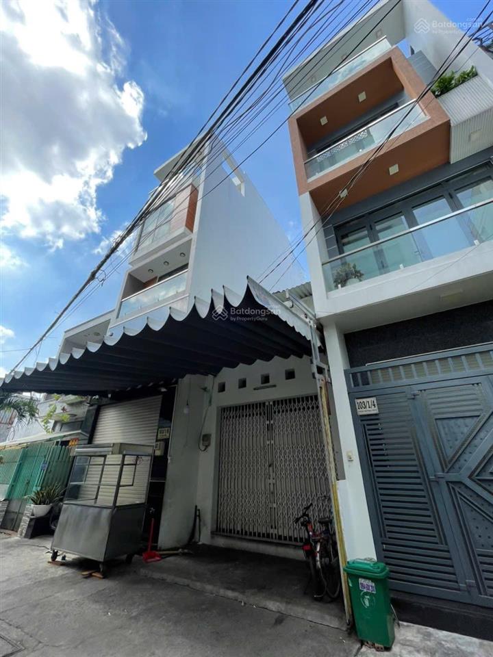 Bán nhà hẻm nhựa 6m lê văn quới, gần ngã tư bốn xã 4.5 tấm, giá 7.4 tỷ tl