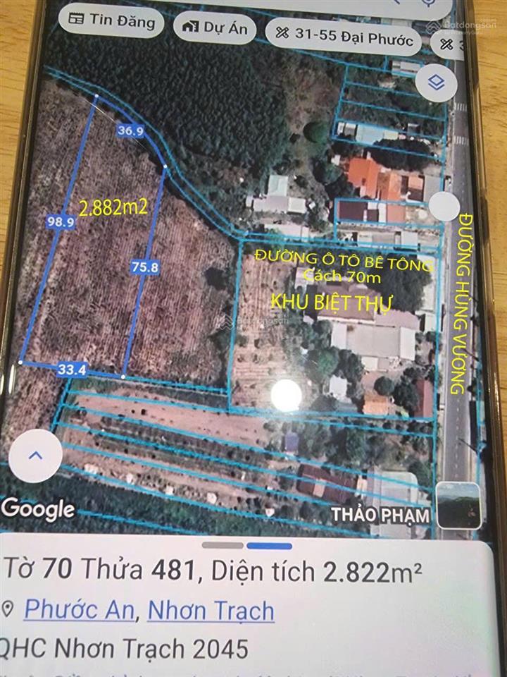 Bán gấp lô đất cặp đường hùng vương siêu rẻ