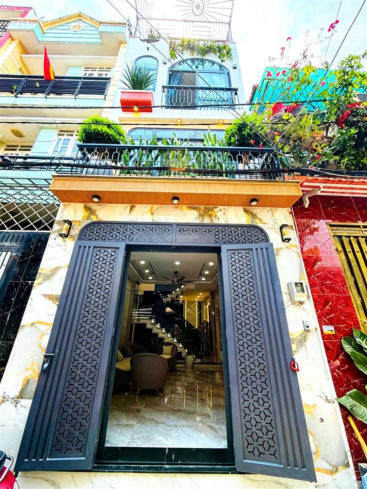 Nhà phố xây mới hxh đường số 59 p14 .gò vấp giá 7ty4 tl