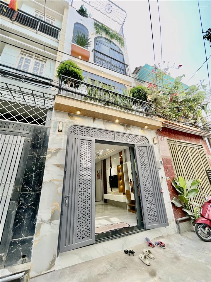 Nhà phố xây mới hxh đường số 59 p14 .gò vấp giá 7ty4 tl