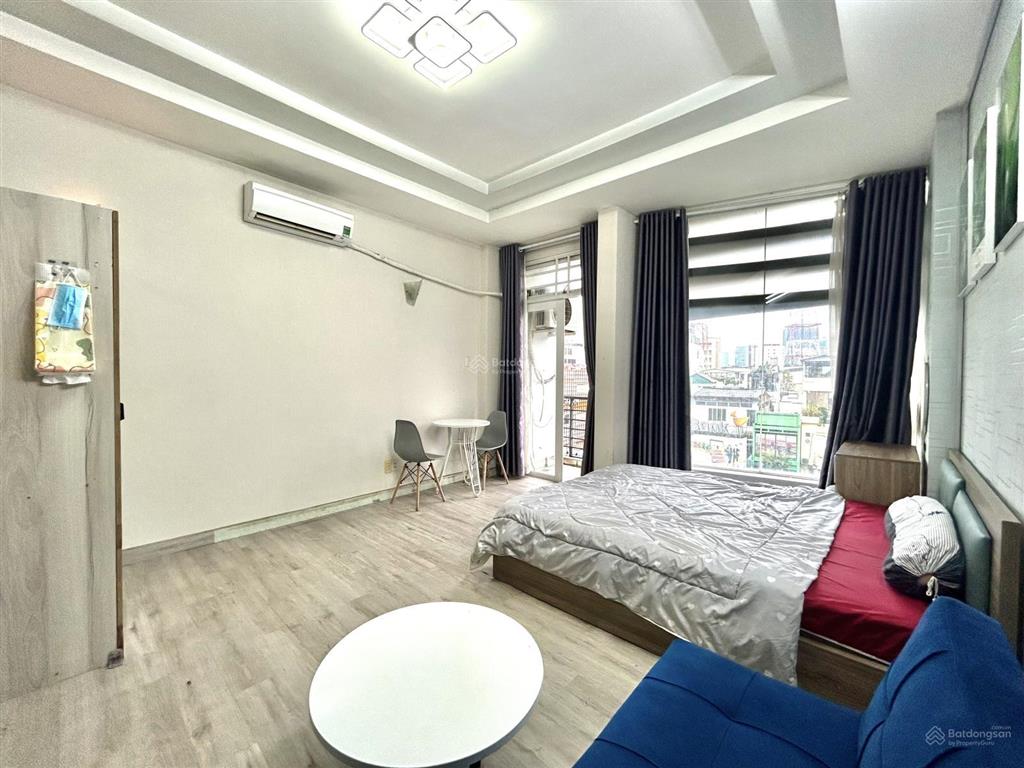 Quá đã ời  căn hộ 1pn ban công siêu đỉnh đầy đủ nội thất chỉ cần xách vali vào ở đi bộ đại học q5