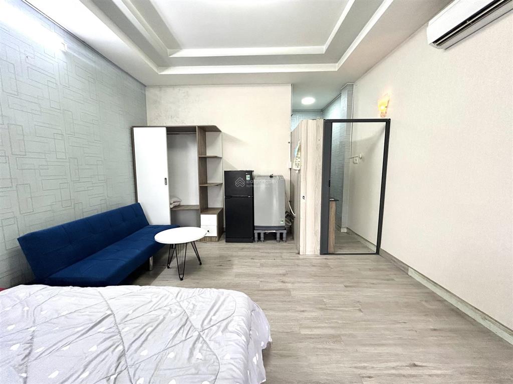 Quá đã ời  căn hộ 1pn ban công siêu đỉnh đầy đủ nội thất chỉ cần xách vali vào ở đi bộ đại học q5