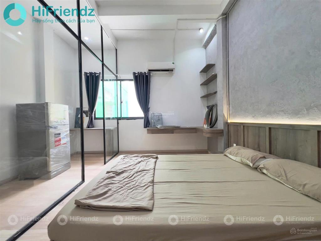 Hot  căn hộ mới sạch đẹp ngay phường 1 quận 6 sát quận 5  tách bếp  phù hợp 12 người ở  25m2