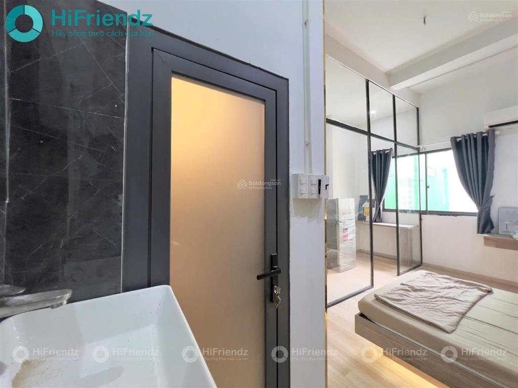 Hot  căn hộ mới sạch đẹp ngay phường 1 quận 6 sát quận 5  tách bếp  phù hợp 12 người ở  25m2